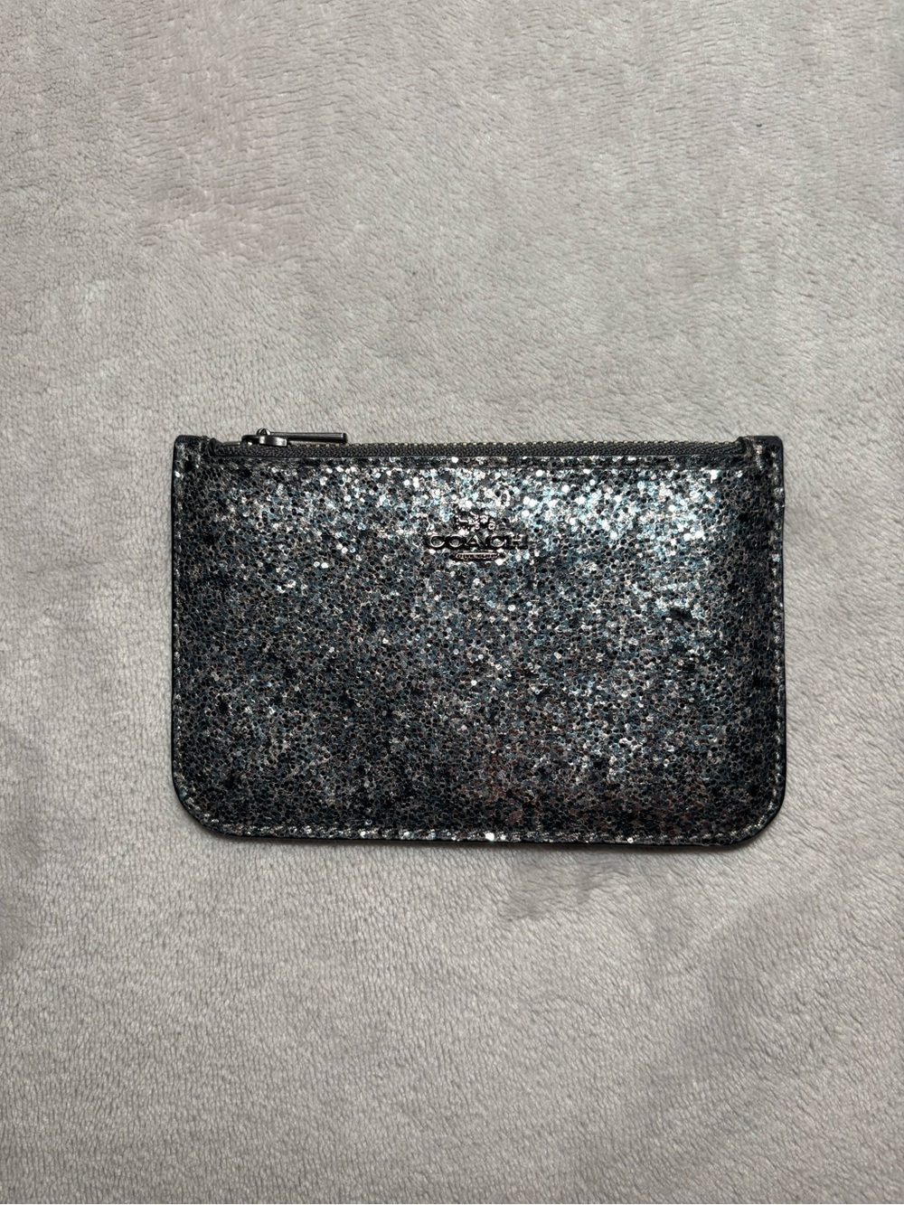 Coach Small Glitter Wallet Card Holder